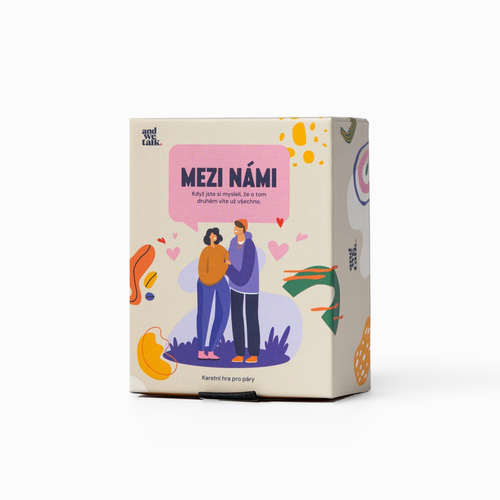 Mezi námi – konverzační karetní hra pro páry